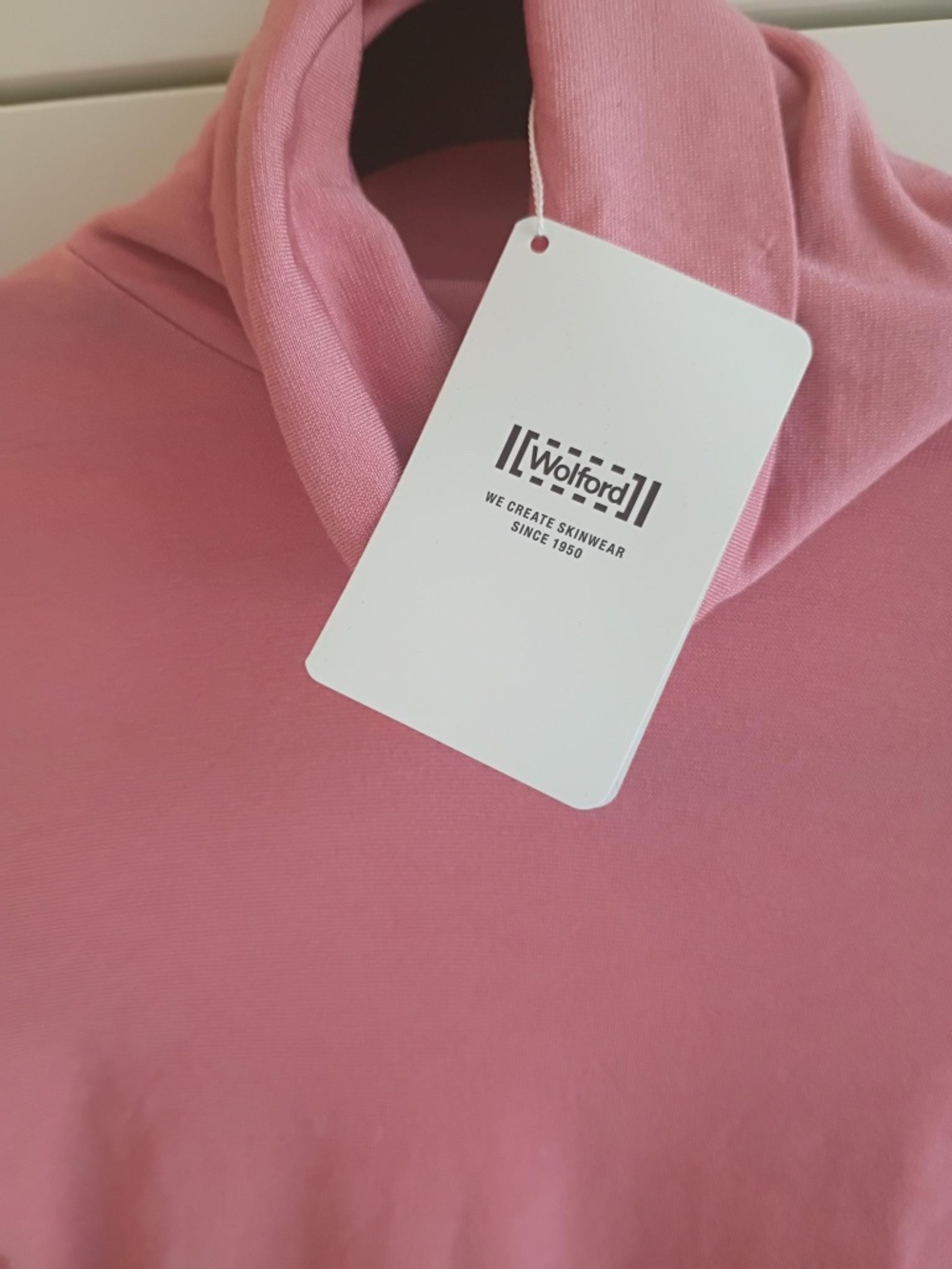 Wolford Pink Turtle Neck s/p NWT